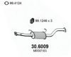 MITSUBISHI MR597163 Middle Silencer
